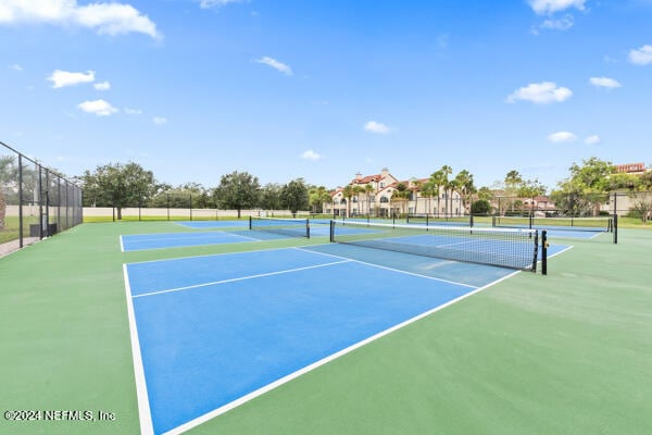 view of sport court