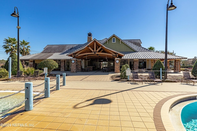 exterior space with a patio area