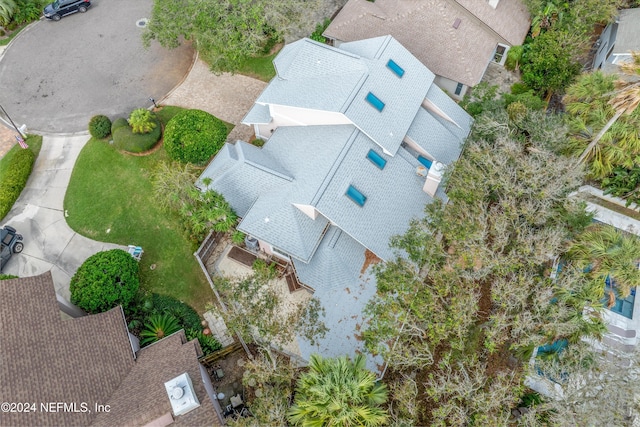 birds eye view of property featuring a residential view