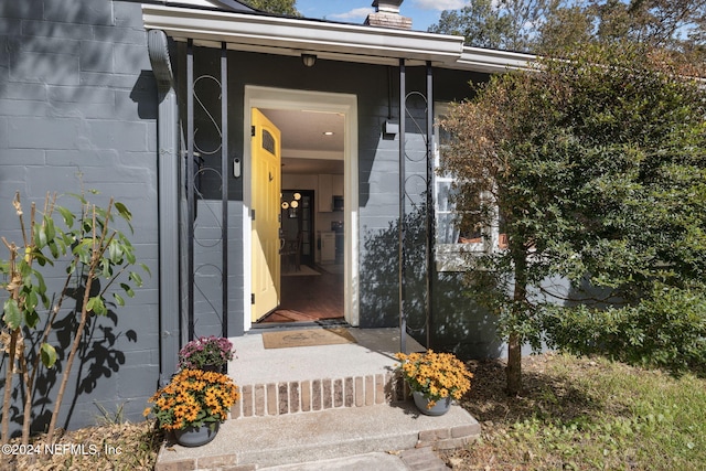 view of property entrance