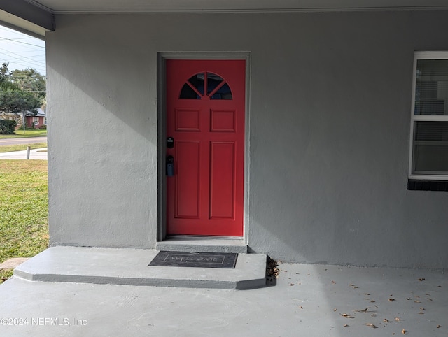 view of property entrance