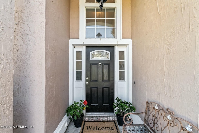 view of property entrance