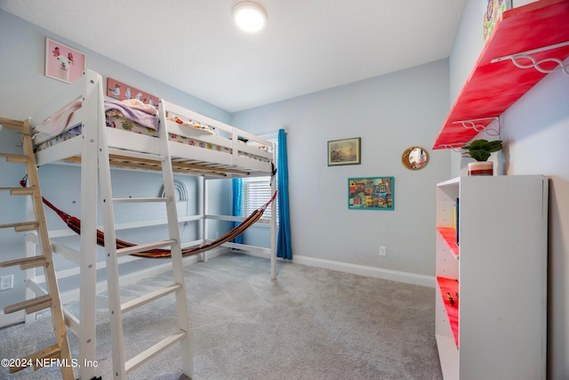 unfurnished bedroom featuring carpet flooring