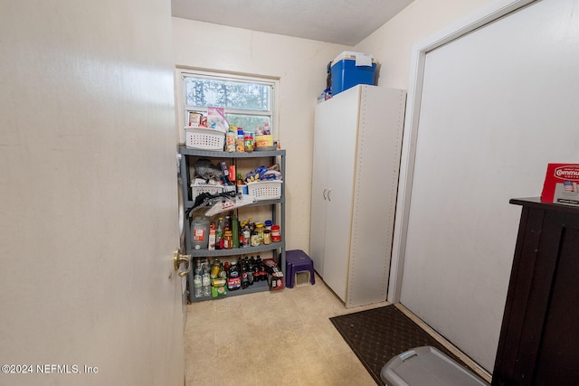 view of pantry