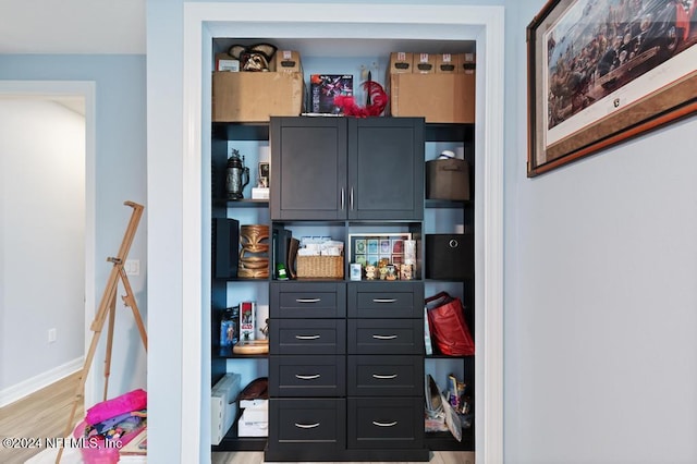 view of pantry