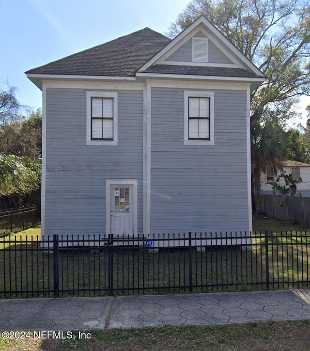 view of side of home