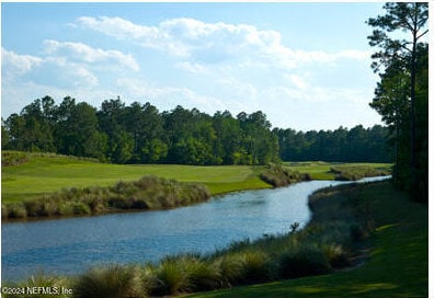 1854 W Cobblestone Ln, Saint Augustine, FL 32092 - water view with a local golf course