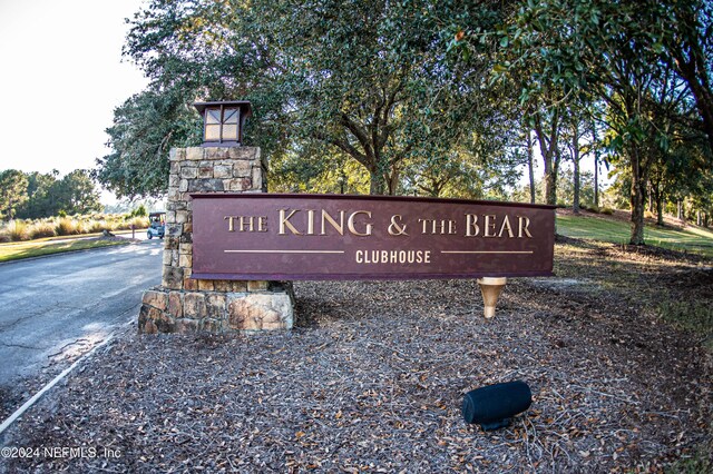 1854 W Cobblestone Ln, Saint Augustine, FL 32092 - view of community / neighborhood sign