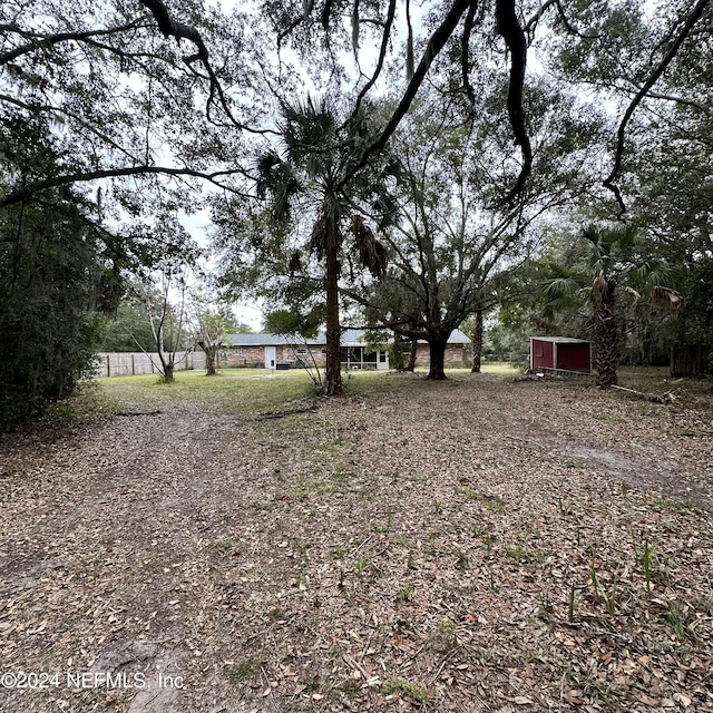 view of yard