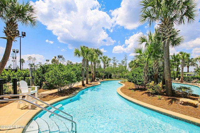 view of swimming pool