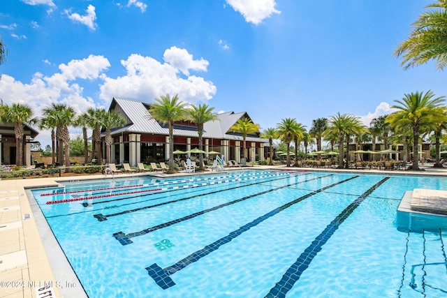 view of swimming pool