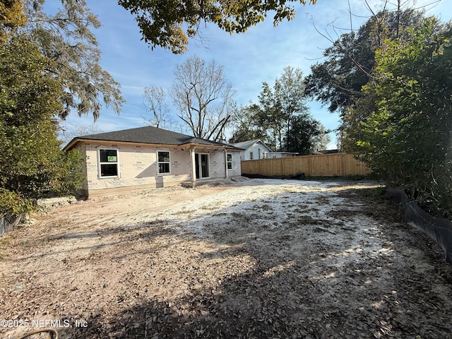 view of back of house