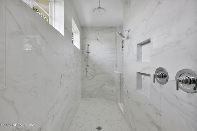 142 Ocean Blvd, Atlantic Beach, FL 32233 - full bathroom featuring a marble finish shower