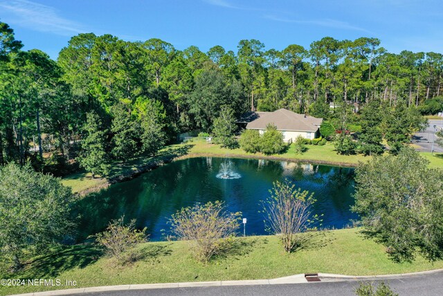 view of water feature