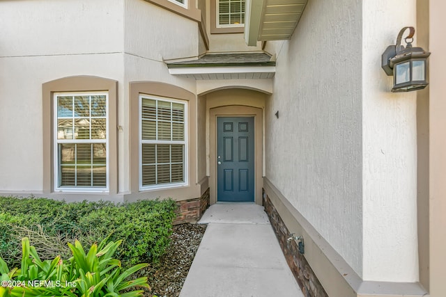 view of property entrance