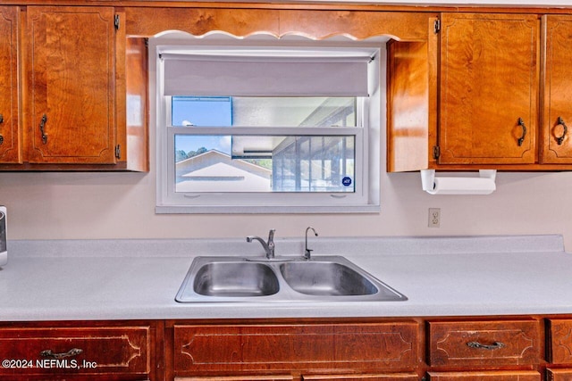 kitchen with sink