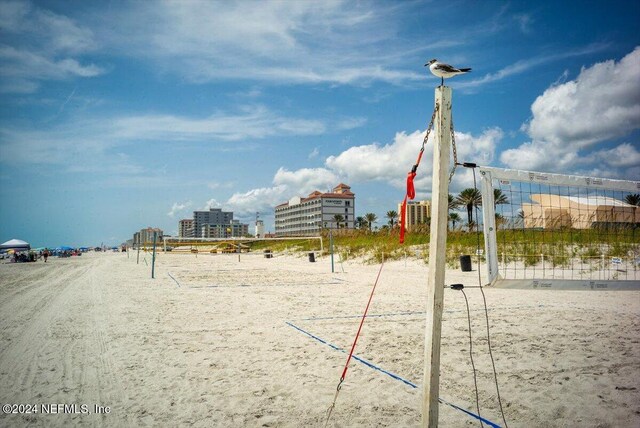 view of property's community with volleyball court