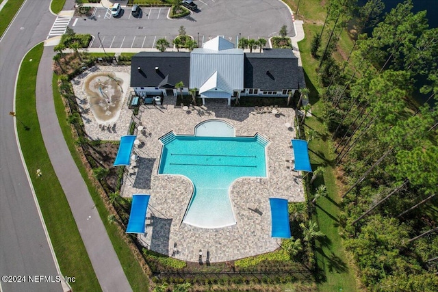 108 Coastline Way, Saint Augustine, FL 32092 - drone / aerial view of a pool