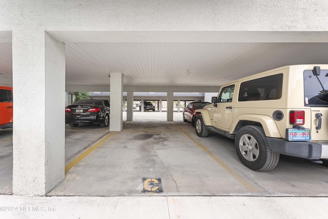 410 1st St S Unit C, Jacksonville Beach, FL 32250 - view of parking deck
