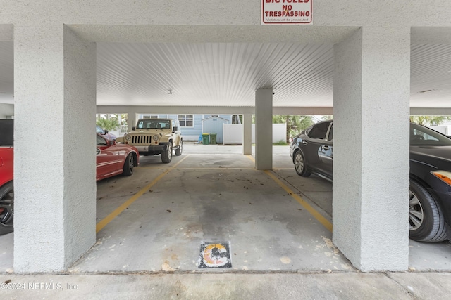 410 1st St S Unit C, Jacksonville Beach, FL 32250 - view of parking deck