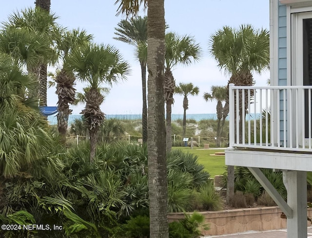 410 1st St S Unit C, Jacksonville Beach, FL 32250 - view of yard
