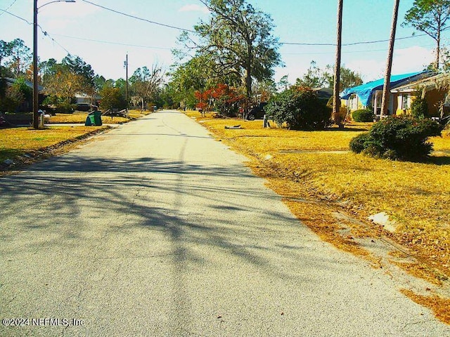 view of street