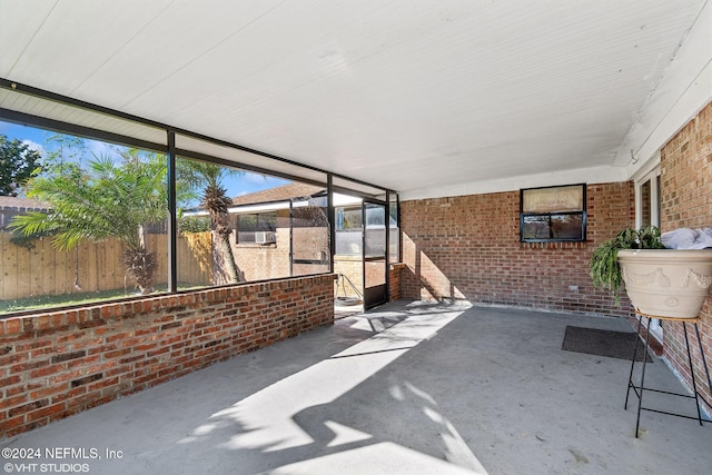 view of patio / terrace featuring cooling unit