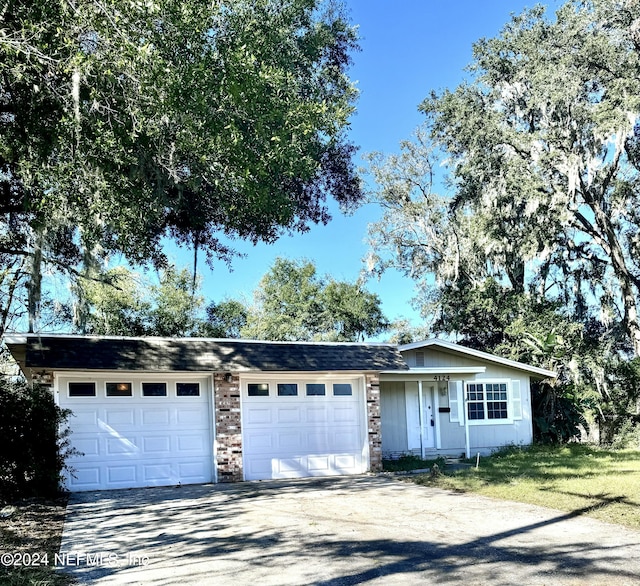 view of ranch-style home