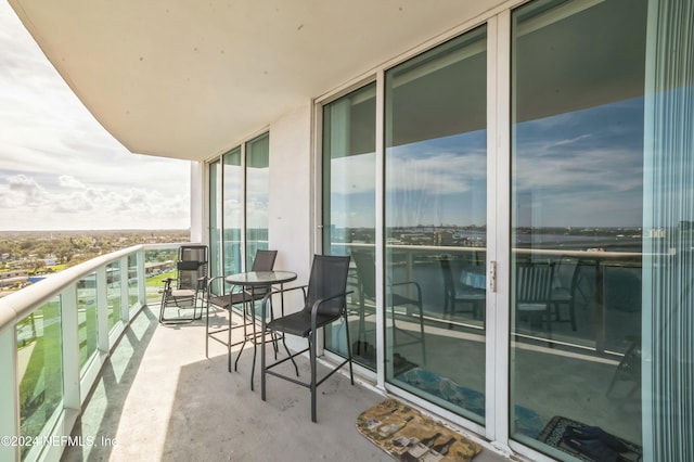 231 Riverside Dr Unit 1203-1, Daytona Beach, FL 32117 - view of balcony