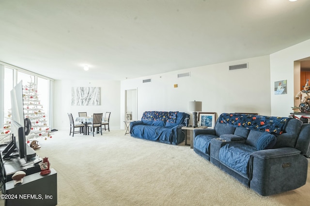 231 Riverside Dr Unit 1203-1, Daytona Beach, FL 32117 - view of carpeted living area