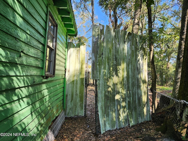 view of property exterior