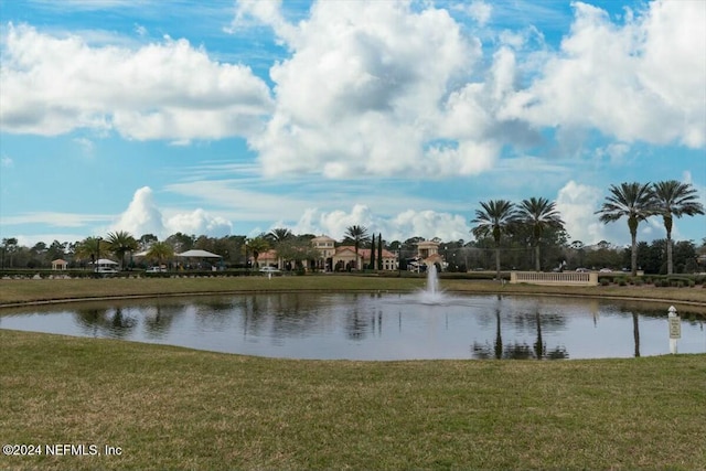 property view of water