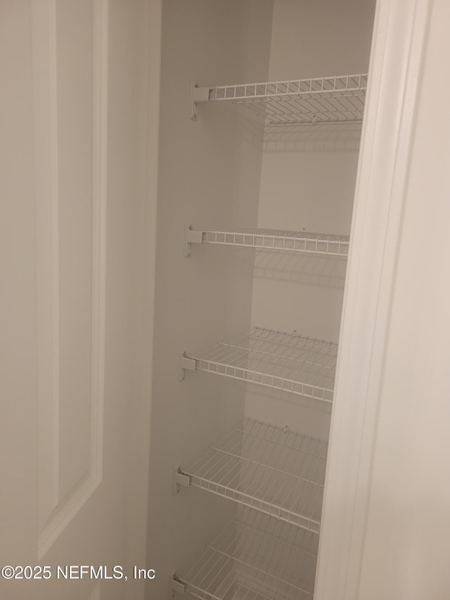view of closet