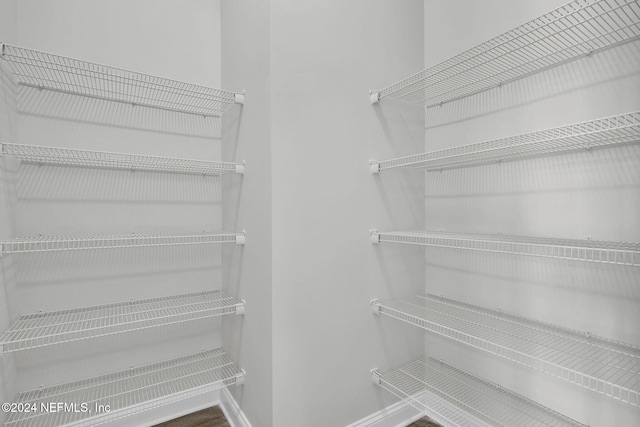 view of pantry