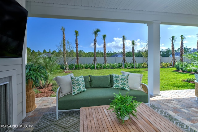 view of patio