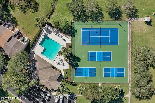 204 Joey Dr, Saint Augustine Beach, FL 32080 - view of subject property with a pool