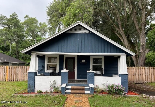 view of bungalow-style house