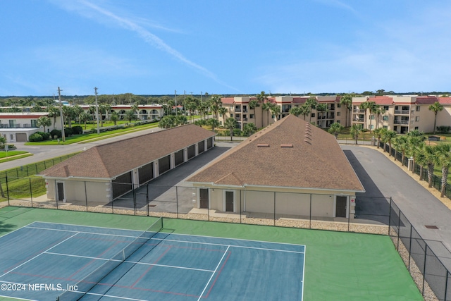 view of sport court