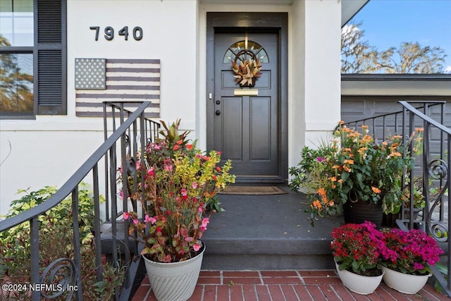 view of property entrance