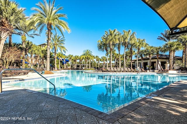 view of swimming pool