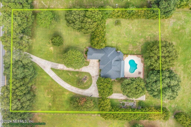 7436 Woodlawn Rd, Macclenny, FL 32063 - bird's eye view