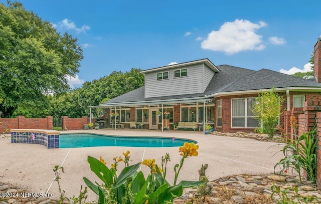 7436 Woodlawn Rd, Macclenny, FL 32063 - view of pool with a patio