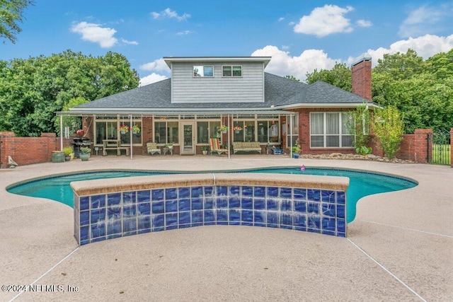 7436 Woodlawn Rd, Macclenny, FL 32063 - view of pool with a patio