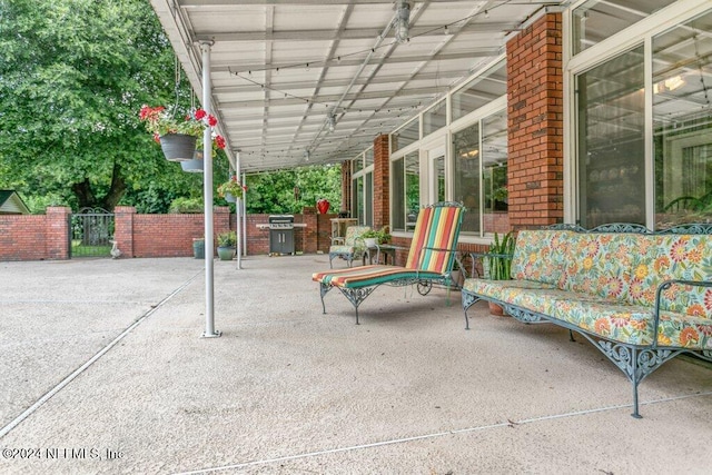 7436 Woodlawn Rd, Macclenny, FL 32063 - view of patio / terrace featuring a grill