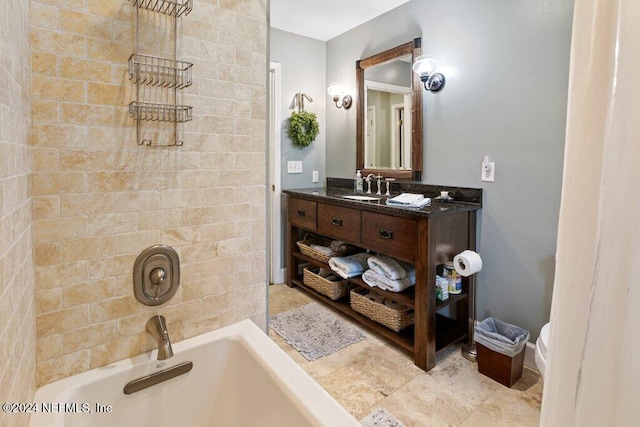 7436 Woodlawn Rd, Macclenny, FL 32063 - bathroom featuring vanity and bathing tub / shower combination