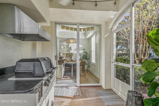 415 N Ocean Grande Dr Unit 101, Ponte Vedra Beach, FL 32082 - view of sunroom / solarium