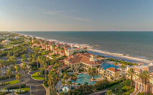 415 N Ocean Grande Dr Unit 101, Ponte Vedra Beach, FL 32082 - aerial view of property and surrounding area with a nearby body of water