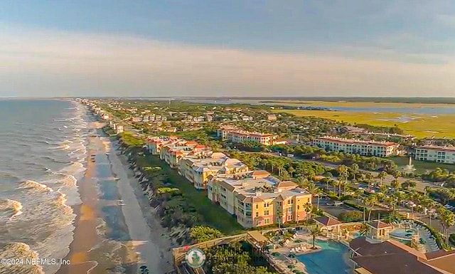 415 N Ocean Grande Dr Unit 101, Ponte Vedra Beach, FL 32082 - bird's eye view of extended coastline