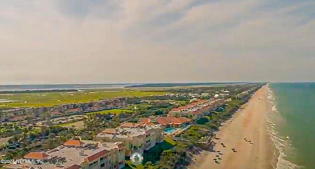 415 N Ocean Grande Dr Unit 101, Ponte Vedra Beach, FL 32082 - aerial view of property and surrounding area with expansive beach