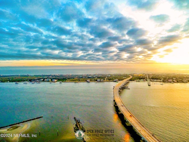 415 N Ocean Grande Dr Unit 101, Ponte Vedra Beach, FL 32082 - water view featuring a notable bridge